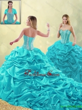 Detachable  Cheap Beading and Pick Ups Quinceanera Gowns with Court Train SJQDDT192002FOR