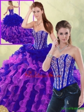 Detachable Summer Exclusive Multi Color Brush Train Quinceanera Dresses SJQDDT193002-5FOR