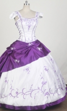 Exquisite Ball Gown Square Neck Floor-length Quinceanera Dress LZ42604