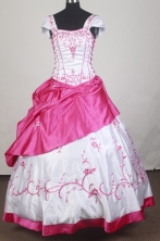 Luxurious Ball Gown Square Neck Floor-length Quinceanera Dress LZ42607