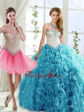 Sophisticated Rolling Flowers Detachable Quinceanera Dresses with Brush TrainSJQDDT557002FOR