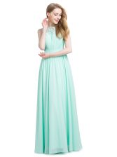 Elegant Sleeveless Appliques Zipper Prom Party Dress