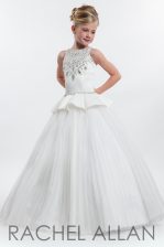  White Tulle Zipper Bateau Sleeveless Floor Length Flower Girl Dresses Beading and Pleated