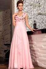  Sleeveless Appliques Zipper 