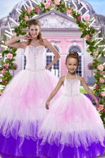 Hot Selling Floor Length Multi-color Quinceanera Gown Sweetheart Sleeveless Lace Up
