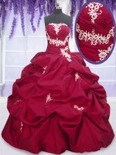 Nice Pick Ups Floor Length Ball Gowns Sleeveless Fuchsia Sweet 16 Quinceanera Dress Lace Up
