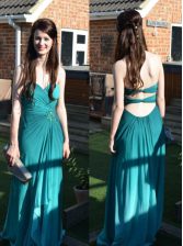  Sleeveless Ruching Backless 