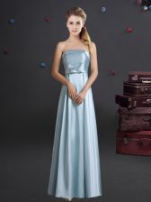  Sleeveless Bowknot Zipper Court Dresses for Sweet 16
