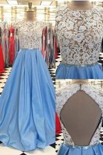  Scoop Cap Sleeves Sweep Train Beading and Lace Backless 