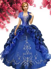 Spectacular Sweetheart Sleeveless Taffeta Sweet 16 Dress Beading and Embroidery Lace Up