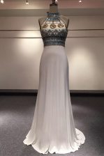  Sleeveless Brush Train Beading Zipper 
