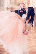 Pink Prom with Beading Sweetheart Sleeveless Lace Up