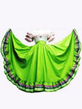  Short Sleeves Taffeta Floor Length Lace Up Quinceanera Gown in with Ruffled Layers