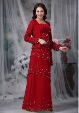  Sleeveless Beading Zipper 