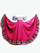  Short Sleeves Lace Up Floor Length Ruffled Layers Quinceanera Dress