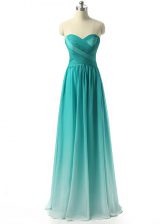 Latest Floor Length Multi-color Vestidos de Damas Sweetheart Sleeveless Zipper