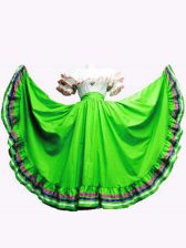  Short Sleeves Lace Up Floor Length Ruffled Layers Sweet 16 Dresses