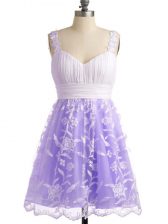  Straps Sleeveless Lace Dama Dress Lace Lace Up