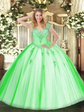 Captivating Sleeveless Beading Lace Up Quinceanera Dresses