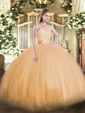 Fantastic Sleeveless Beading Lace Up Sweet 16 Dress