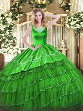  Quinceanera Dress Sweet 16 and Quinceanera with Beading and Embroidery Scoop Sleeveless Side Zipper