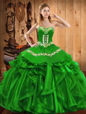  Floor Length Ball Gowns Sleeveless Sweet 16 Dresses Lace Up