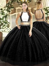  Sleeveless Ruching Backless Quinceanera Dress