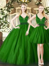Cheap Tulle Sleeveless Floor Length Sweet 16 Quinceanera Dress and Ruching