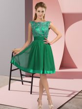  Turquoise Prom Party Dress Prom and Party with Appliques Scoop Sleeveless Backless