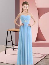 Perfect Sleeveless Beading Zipper Prom Dresses