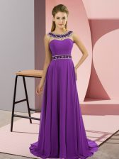 High End Sleeveless Brush Train Beading Zipper 