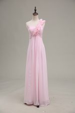 Pretty Sleeveless Ruching Zipper Prom Dresses