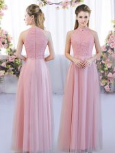 Attractive Sleeveless Lace Zipper Damas Dress