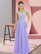 Pretty Sleeveless Beading Zipper Homecoming Dress