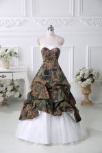  Taffeta Sleeveless Prom Gown Court Train and Pick Ups