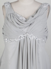 2012 New Empire V- Neck Floor-Length Prom Dresses Style WlX42694