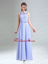 2015 Empire Lace Up Prom Dress Belt and Lace BMT029AFOR