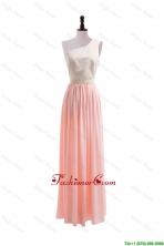 2016 Fall Empire One Shoulder Prom Dresses with Lace Belt DBEES335FOR