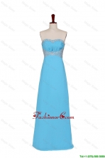 2016 Fall Empire Strapless Prom Dresses with Beading in Baby Blue DBEES092FOR