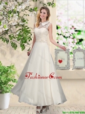2016 Fashionable Appliques Prom Dresses with High Neck BMT060DFOR