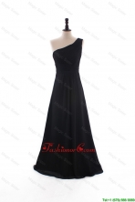 Custom Made A Line Empire Ruching Prom Dresses with Brush Train DBEES172FOR