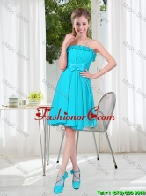 Custom Made A Line Strapless Prom Dresses with Bowknot BMT001D-7FOR
