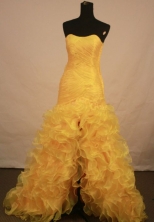 Discount A-line Sweetheart Floor-length Prom Dresses Style FA-Z-00171