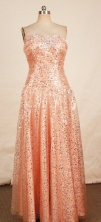 Gorgeous Empire Sweetheart-neck Floor-length Beading Prom Dresses Style FA-C-141