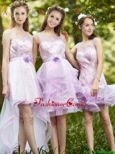 New Style Laced Lavender Tulle Prom Dress For Summer BMT0101FOR