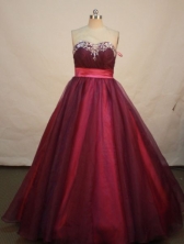 Romantic A-line Sweetheart Floor-length Prom Dresses Appliques Style FA-Z-00168