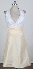 2012 Affordable Empire Halter Top Neck Mini-Length Prom Dresses Style WlX426135