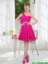 2016 Summer A Line One Shoulder Belt Prom Dresses BMT001A-1FOR