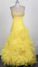 2012 Brand New A-line Sweetheart Neck Floor-Length Prom Dresses Style WlX42690