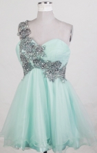 2012 Exquisite A-line One Shouldert  Neck Mini-Length Prom Dresses Style WlX426106
